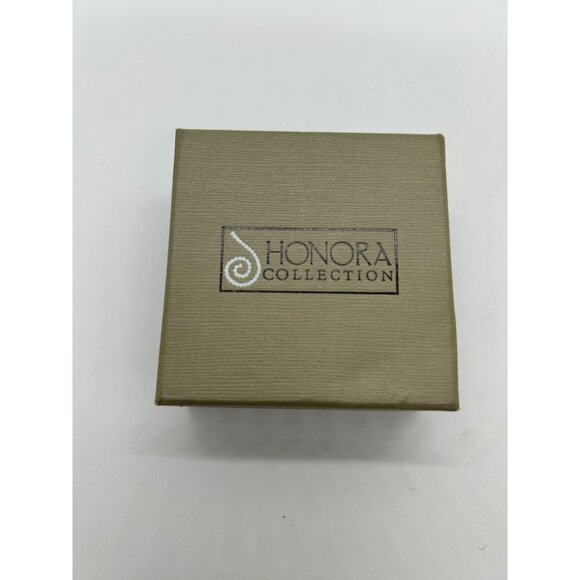 Honora Collection Freshwater Potato Pearl Stud Earrings Set in White Gold Black - Picture 13 of 16